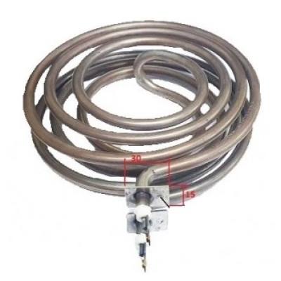 ТЭН на ветродуйку круглый 3000 w 